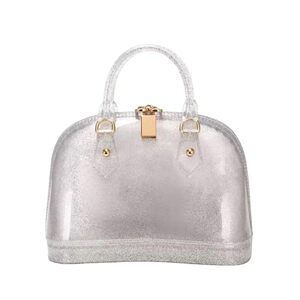 3185 Jelly Crossbody Purse Shoulder Bag, Candy Color Tote Satchel